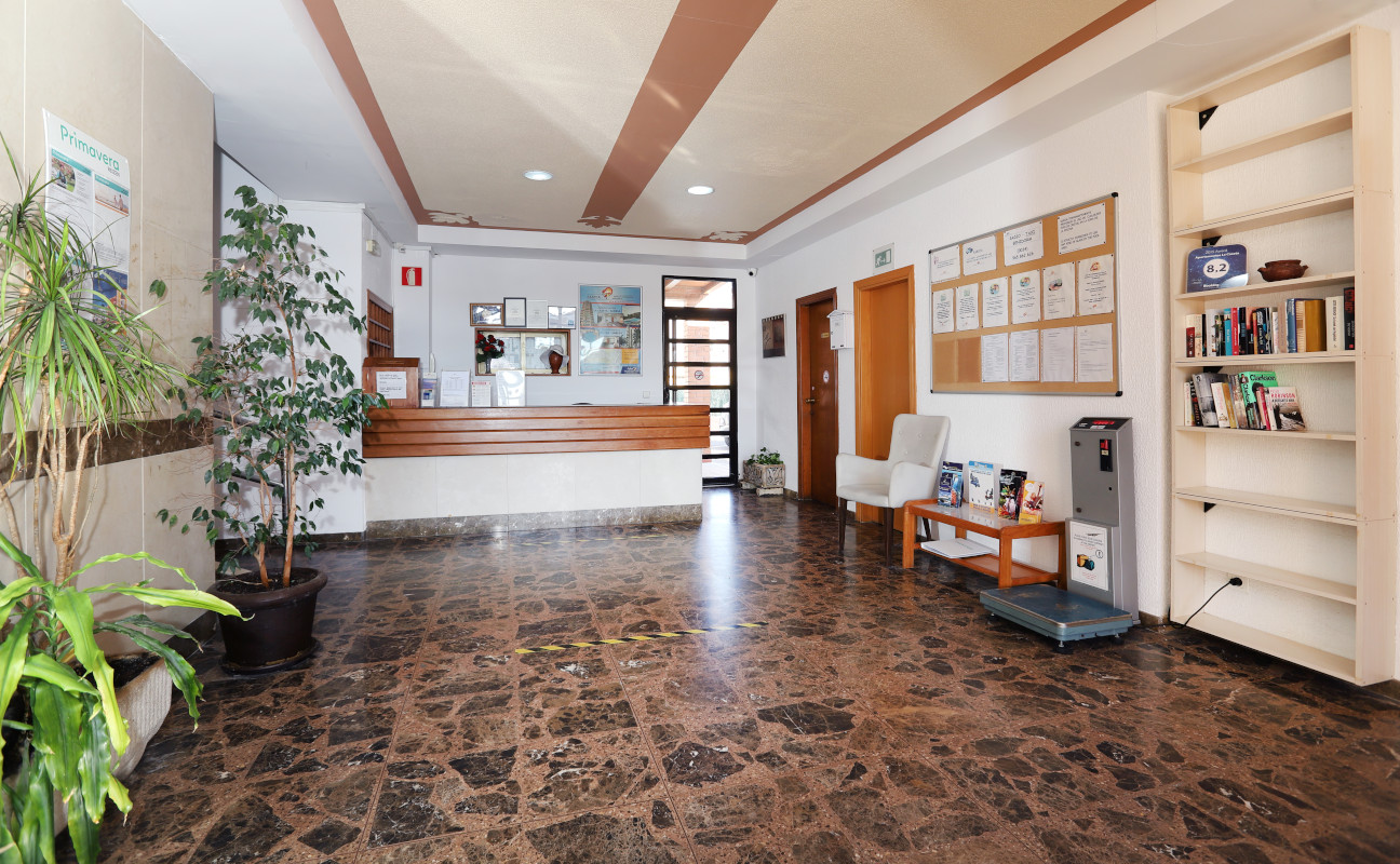 Reception area La Caseta.