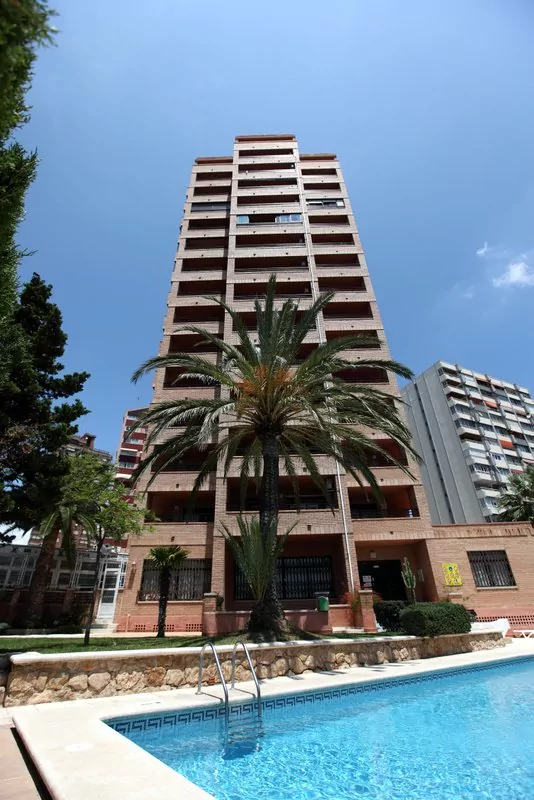 La Caseta block has thirteen floors