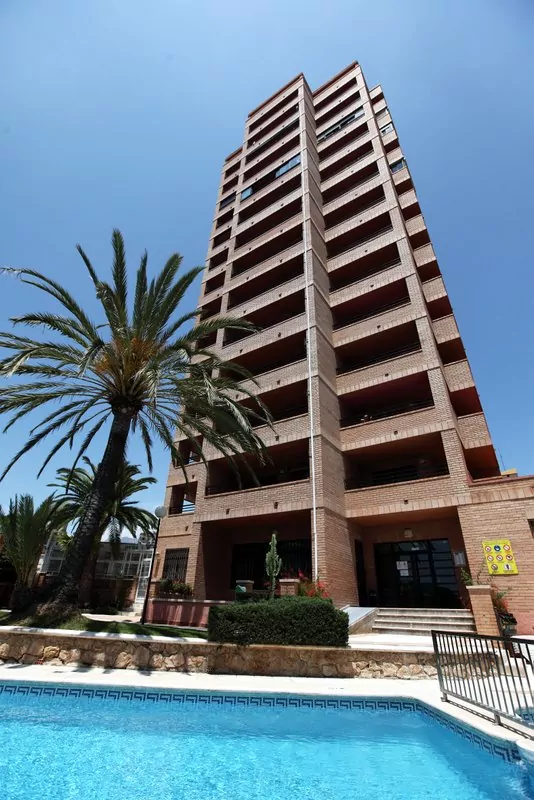 View of La Caseta building, Benidorm.